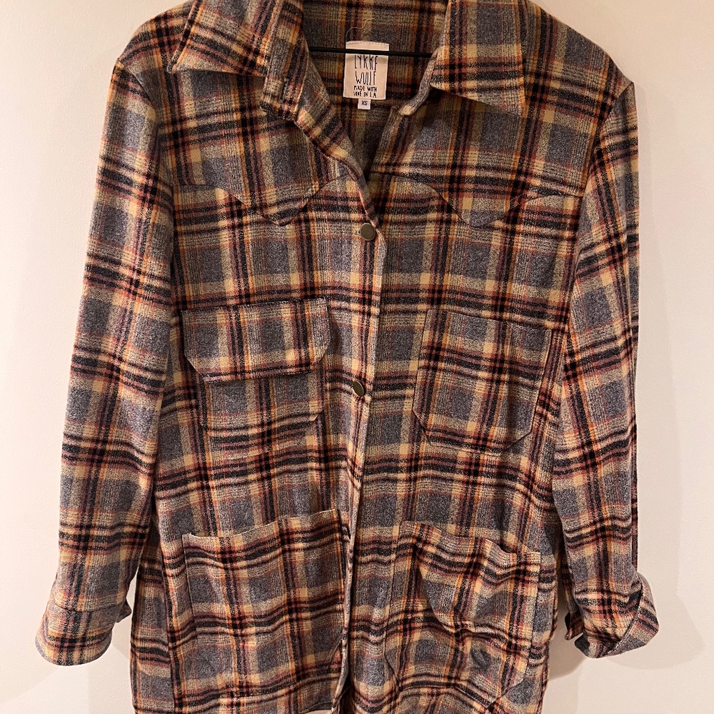 Flannel Shirt Jacket